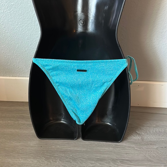 Baby blue string bathing suit bottom - Picture 3 of 7